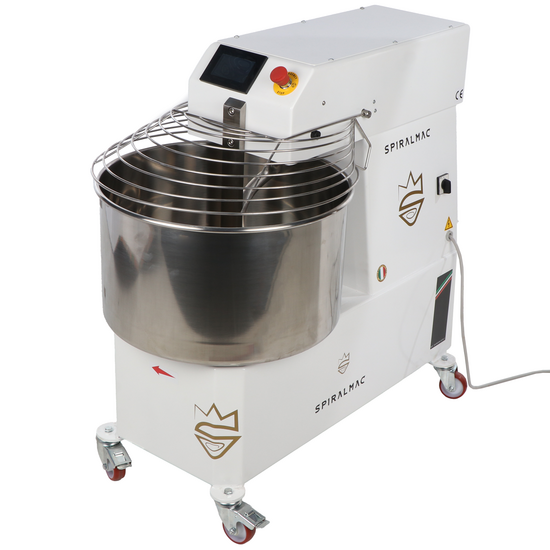 SPIRALMAC SV60 2 VEL Touch - Impastatrice ad alta idratazione a spirale - 60 Kg - Trifase