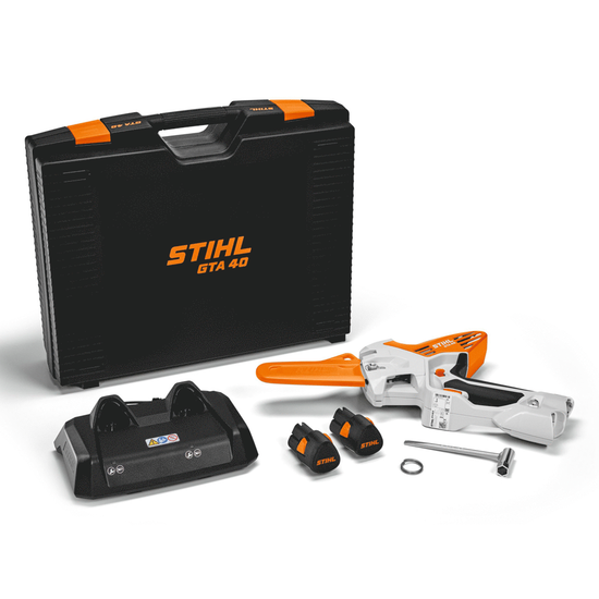 STIHL GTA 40 Set - Potatore manuale con 2 batterie AS - 10.8V 2.6Ah