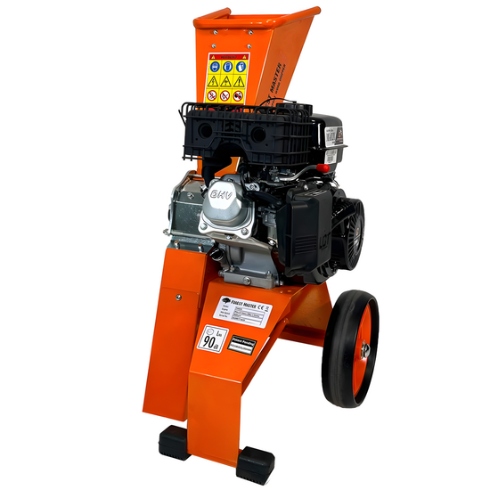Forest Master FM6DD-MUL - Biotrituratore a scoppio - Motore a benzina LCT da 6 HP