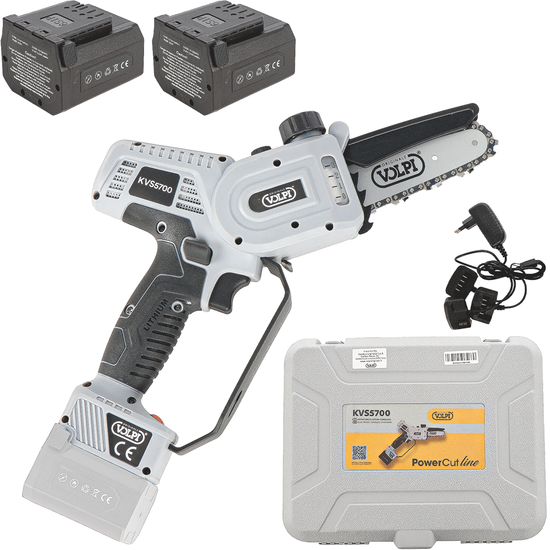 Volpi KVS5700 - Potatore a batteria manuale - 2x21.6V 2.5Ah