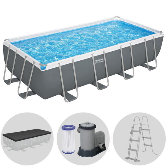 Bestway Steel Pro Max 56465 - 549x274x122 cm - Piscina fuori terra per 7-8 Persone