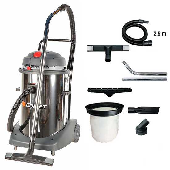 Comet CVP 378 X - Bidone aspiratutto - 3 motori - Serie Professionale