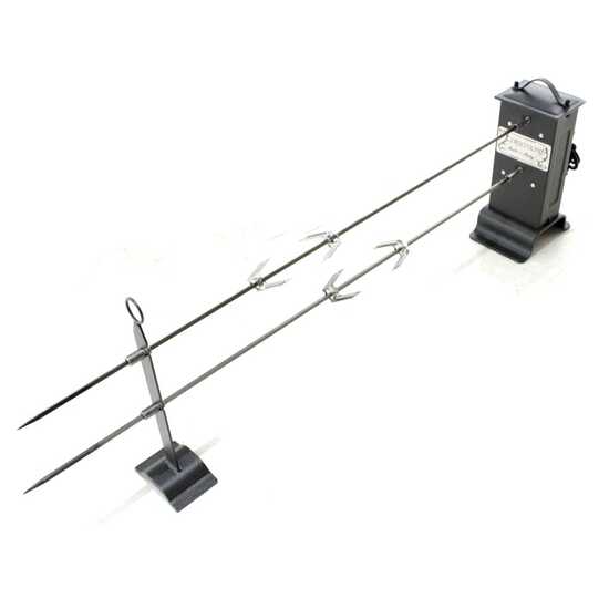 Girarrosto doppio elettrico per barbecue Cruccolini GA1-B