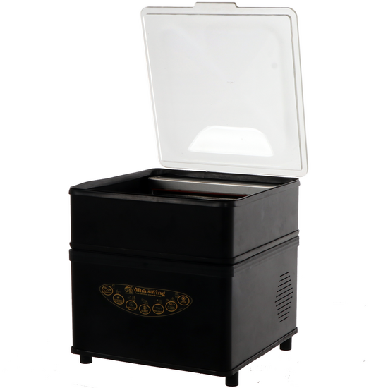 OUTLET - DIFETTI ESTETICI - More than chef ULTRASAVING Nero - Macchina sottovuoto a campana - Barra saldante da 30cm