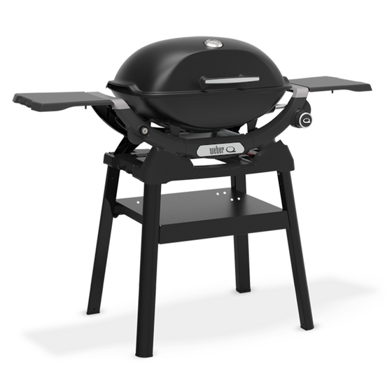 Weber Q2200N - Barbecue a gas con ripiani laterali e supporto multiuso