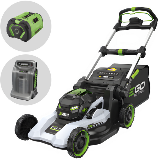 EGO LM2236E-SP - Tagliaerba trazionato a batteria - 56V 10Ah - Taglio 55cm