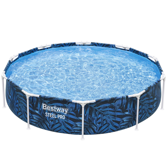 Bestway Steel Pro 56985 - &Oslash;305x66 cm - Piscina Rotonda per 3-4 Persone