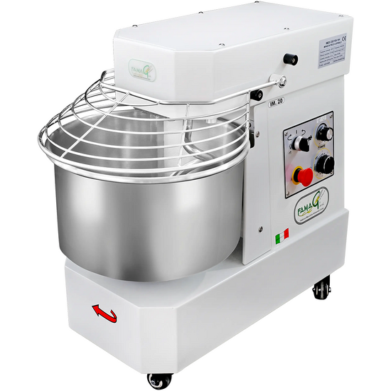 Famag IM 20/230 10 Velocità HH - Impastatrice a spirale 20 Kg ad alta idratazione