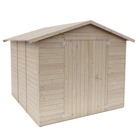Alce Stefy 238x305 - Casetta da giardino in legno - 238x305x220 cm