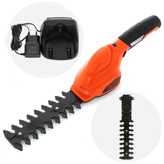 Black &amp; Decker GSL300-QW - Forbice sfoltirami a batteria - 3.6V 1.1Ah