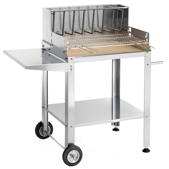Ompagrill BetSteel 56690/X - Barbecue a legna e carbone