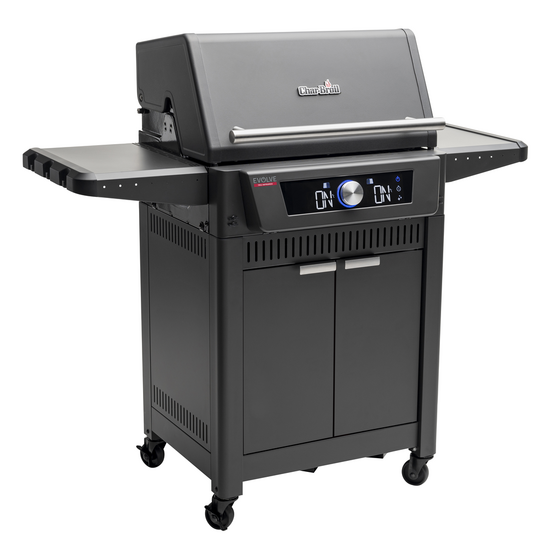 Char-Broil Evolve - Barbecue a gas - Con ripiani laterali pieghevoli
