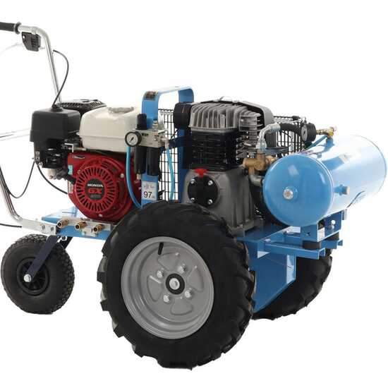 Campagnola MC 550 - Motocompressore semovente - motore Honda GX200