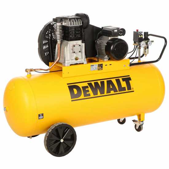 DeWalt DXCMB3M200HE - Compressore aria elettrico monofase a cinghia - Motore 3 HP – 200 lt