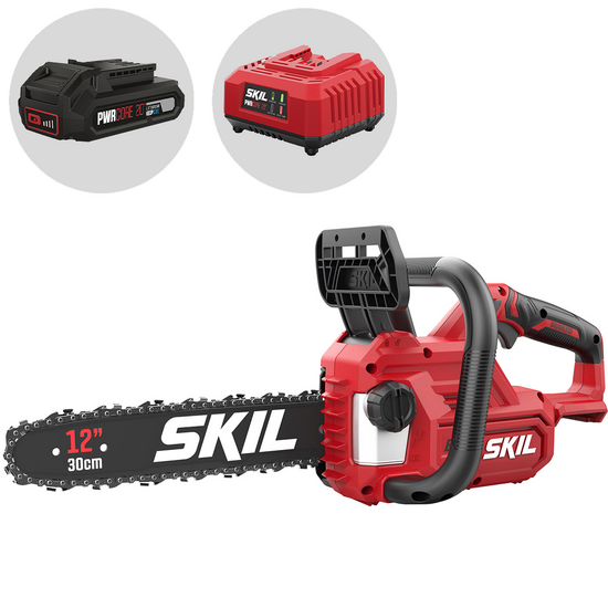 Skil 0534CA - Motosega a batteria 20V 2Ah - Lama da 30cm