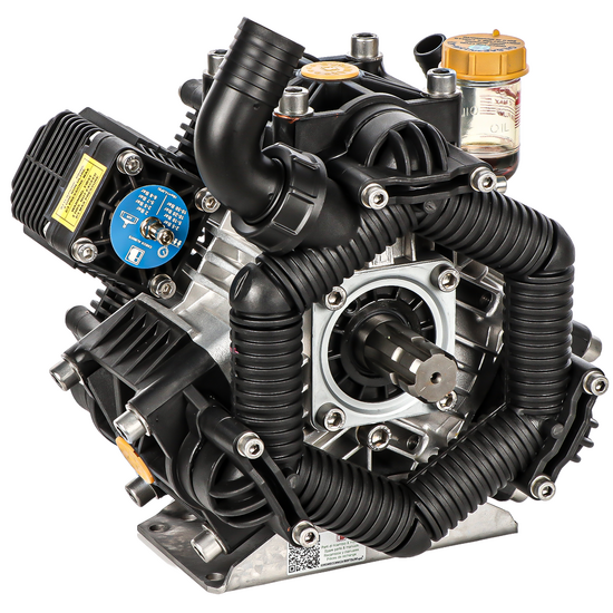 Bertolini Pumps POLY 2120 VS - Pompa a bassa pressione per diserbo a trattore - Versione per acidi e prodotti chimici
