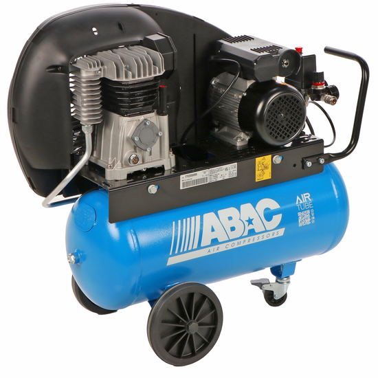 OUTLET - PICCOLI DIFETTI ESTETICI - ABAC EXT A29B 50 CM2 - Compressore aria elettrico monofase a cinghia - Motore 2 HP &ndash; 50 lt