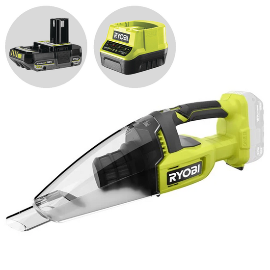 Ryobi RHV18-0 - Aspirabriciole a batteria - 18V - 2 Ah