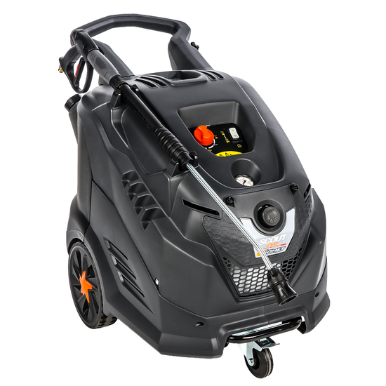 Comet New Scout Evo 160 Classic - Idropulitrice ad acqua calda professionale - 160 bar max - 600 l/h