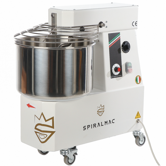 Spiralmac SV20 - Impastatrice a spirale -10 velocità - Capacità 20 Kg