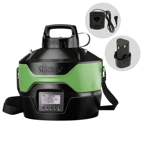 Stocker Geyser 4L - Nebulizzatore antizanzare da giardino a batteria - 12V 2,5Ah