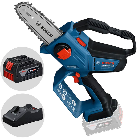 Bosch Professional  GKE 18V‑15 - Potatore manuale a batteria - 18V 5Ah