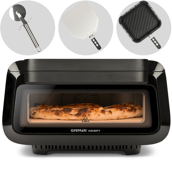G3 Ferrari Krispy - Forno elettrico per pizza - Multifunzione