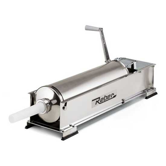 OUTLET - PICCOLI DIFETTI ESTETICI - Reber 8974 N INOX - Insaccatrice manuale professionale 12 Kg - 2 Velocit&agrave;