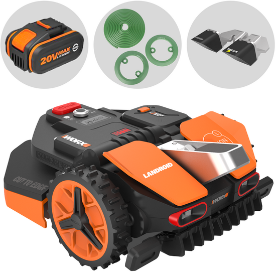 Worx Landroid Vision L1600 WR216E - Robot Tagliaerba - Senza impianto
