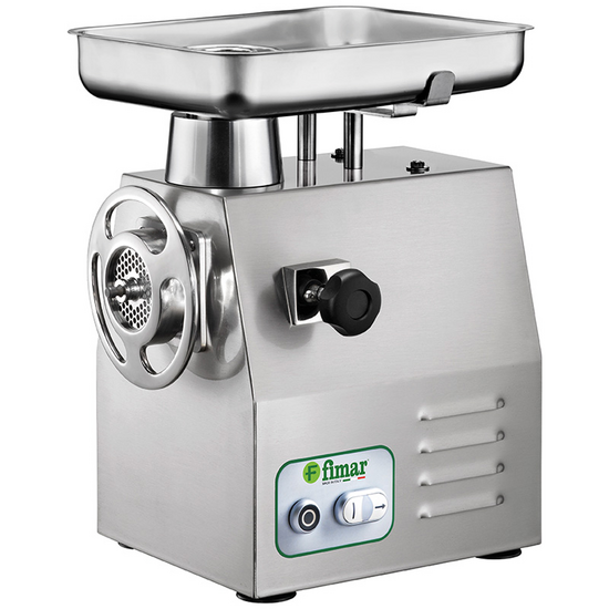 Fimar 22RG - Tritacarne elettrico - 400 V - 1.5 HP - Gruppo macinazione in INOX - Con inversione di marcia