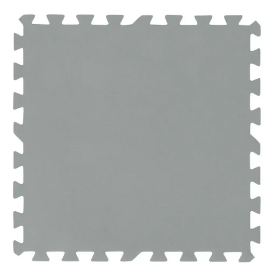 Tappetino base grigio per piscina 50x50 Bestway 58639 - 9 pz