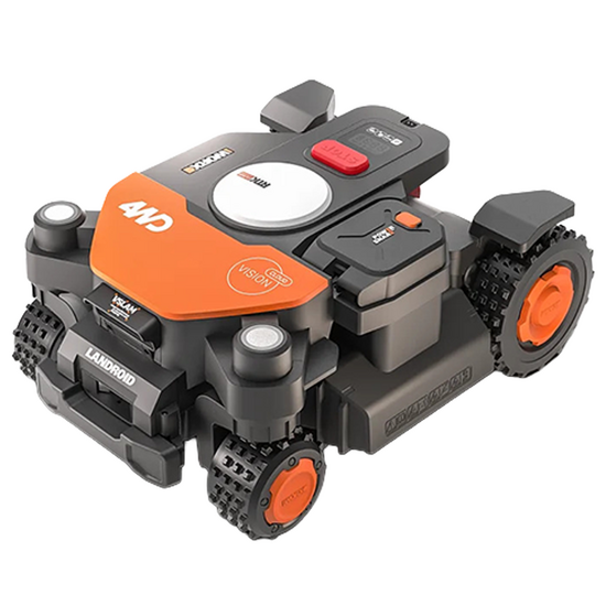 Worx Landroid Vision Cloud WR341E - Robot Tagliaerba 4WD - Senza impianto