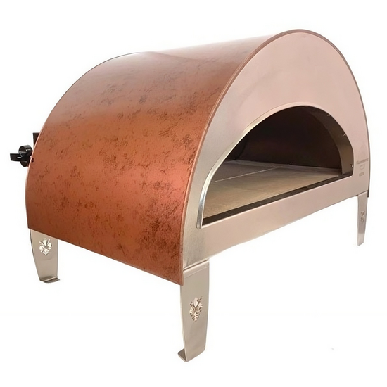 Pizza Party Emozione - Forno a gas per pizza da esterno - Camera di cottura 40x70 cm - Piano cottura in biscotto