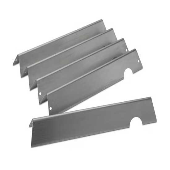Barre flavorizer in acciaio inox Weber - Per barbecue Spirit 4 fuochi