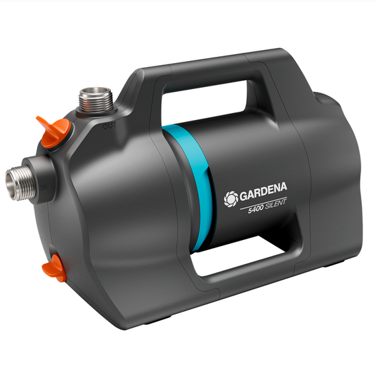 Gardena 5400 Silent - Pompa elettrica autoadescante da giardino - 650 W