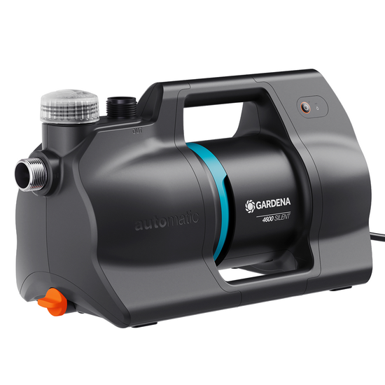 Gardena 4600 Silent - Pompa elettrica autoadescante da giardino - 600 W