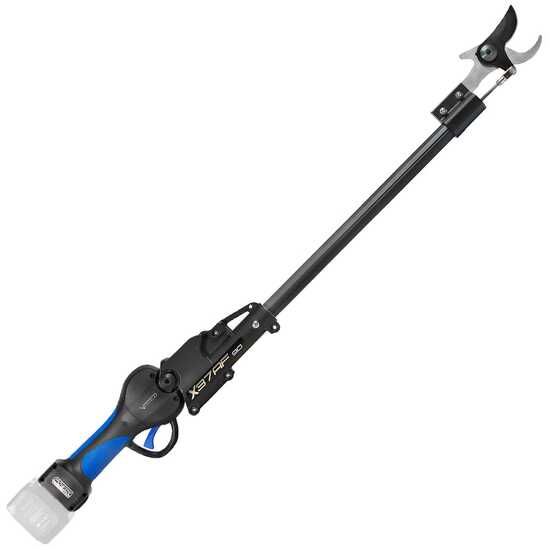 VESCO X37AF - Forbice elettrica su asta a batteria - 90 cm - SENZA BATTERIE E CARICABATTERIE