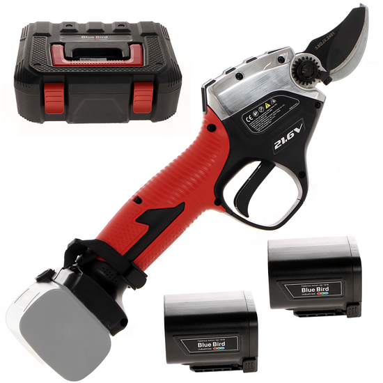 OUTLET - UTILIZZATO PER PROVA - Blue Bird PS 22-38 - Forbice elettrica da potatura - 21.6V 2.5Ah