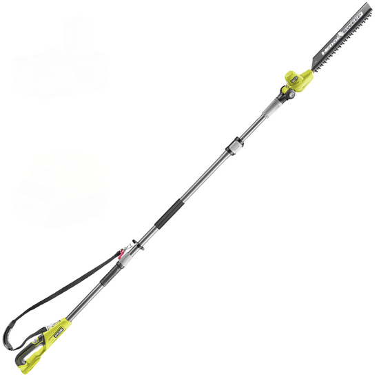 Ryobi RY18PHT40A-0 - Tagliasiepi su asta di prolunga a batteria 18V - Lama da 40 cm - SENZA BATTERIE E CARICABATTERIE