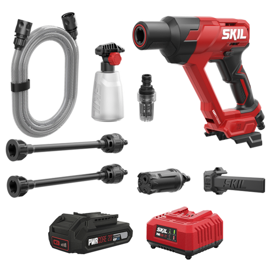 Skil 0762 CA - Pistola idropulitrice a batteria - 20V/2Ah