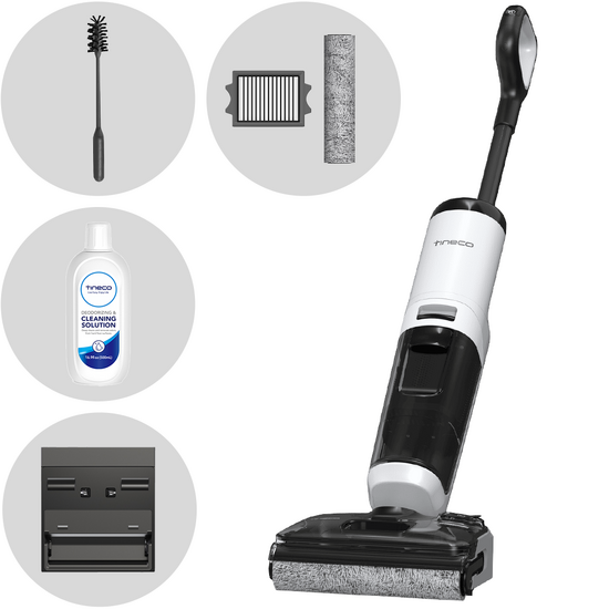 Tineco Floor One S5 Max - Lavapavimenti a batteria - 3 in 1: lava, asciuga e aspira