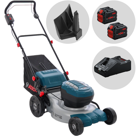 Bosch Professional GRA 18V2-46 SP - Tagliaerba a batteria - Taglio 46 cm - 2x 18V 12Ah