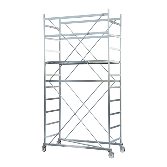 Gierre TL303 - Trabattello in acciaio - Altezza 4.84 m