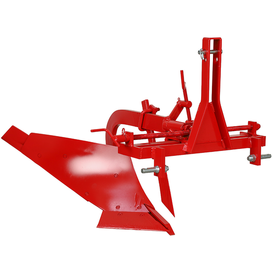MDS-01C - Aratro monovomere a scalpello - Spostamento manuale a vite - Per trattori con attacco a tre punti