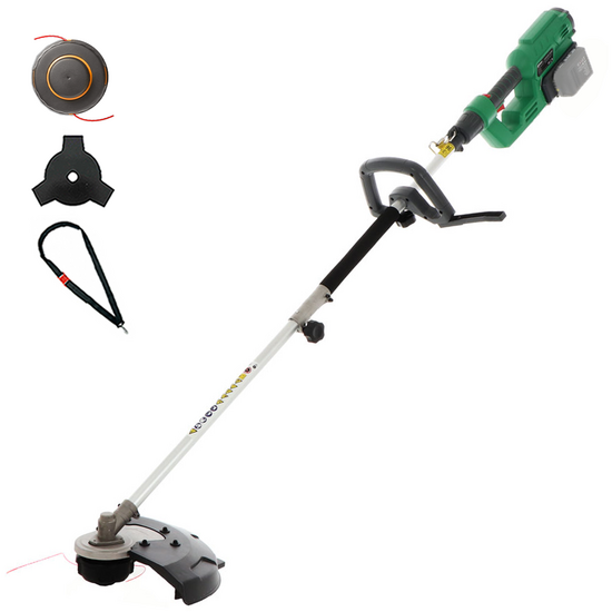 OUTLET - UTILIZZATO PER PROVA - Ribimex PRBAT20-DEBTSB - Decespugliatore a batteria - 40V - SENZA BATTERIE E CARICABATTERIE