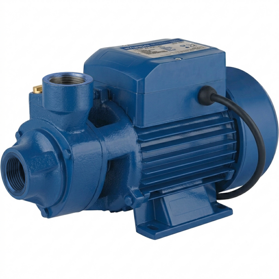 Hyundai QB60 - Elettropompa autoadescante da giardino con attacchi da 1" (25mm) - Acque chiare - 370 W
