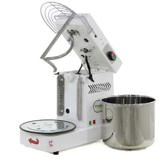 OUTLET - PICCOLI DIFETTI ESTETICI - Famag IM 8S/230 1 Velocit&agrave; - Impastatrice a spirale 8 Kg con testa sollevabile