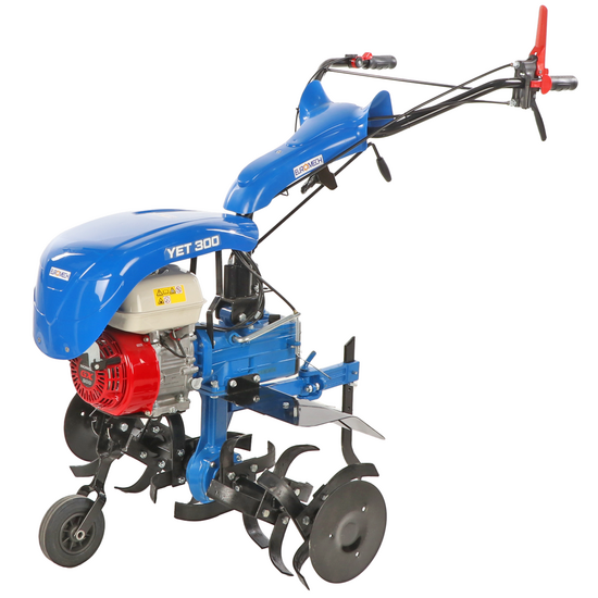 OUTLET - PICCOLI DIFETTI ESTETICI - EuroMech YET 300 - Motozappa a scoppio 6.5 HP - Motore Honda GX200