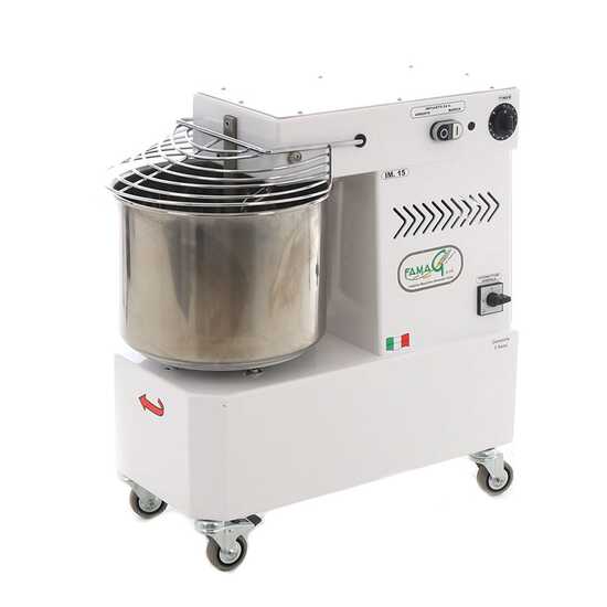 OUTLET - UTILIZZATO PER PROVA - Famag IM 15/230 1 Velocit&agrave; - Impastatrice a spirale 12 Kg