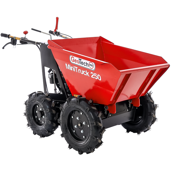GeoTech Pro MiniTruck 250 - Motocarriola 4x4 con motore Loncin LC1P65FE-2